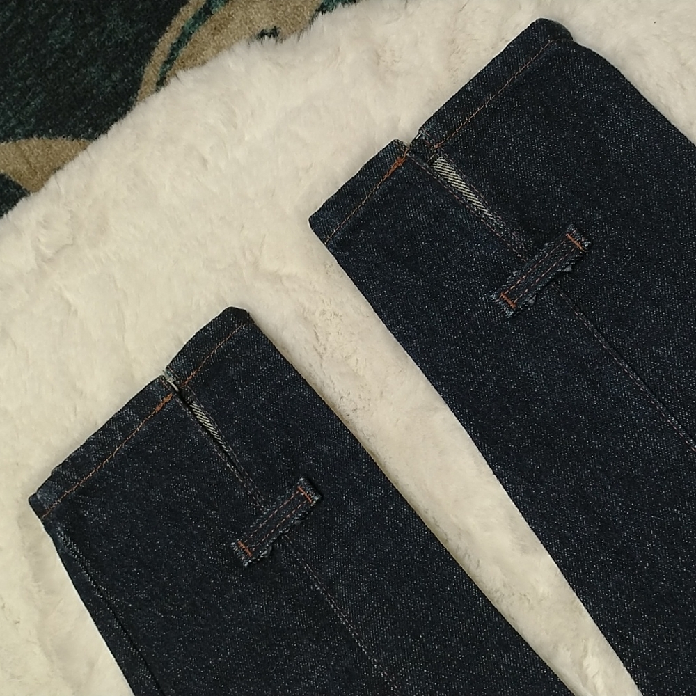 Rare vintage Levi's high rise tapered leg dark wash jeans - Picture 10 of 15